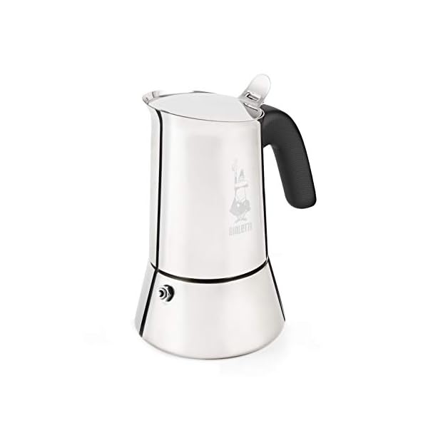 Bialetti - New Venus Induction, Edelstahl Herd Espresso-Kaffeemaschine, Geeignet für Alle Herdarten, 6 Tassen, Aluminium… – Bild 8