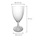 Party Essentials WINEBOX-6 Hard Plastic 1-Piece Wine Glass, 8-Ounce Capacity, Clear (Case of 48)