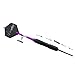 Amnzone Professional Tournament 22 Grams Steel Tip Darts with Hard Case, Aluminum Shafts and Black Coated Metal Barrels and PET Flights, 4 colors available