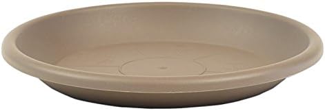 greemotion Round Pot Saucers Mira 17cm - UV and Frost Proof Plant Saucer to be Paired with "Fiona" Garden Pot Series - Plastic Flower Pot Saucers
