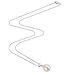 Ms. Girl 925 Silver Necklace White Teardrop Pearl Necklace for Women AAA Quality