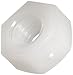 Nylon 6/6 Hex Nut, Off-White, 1/4