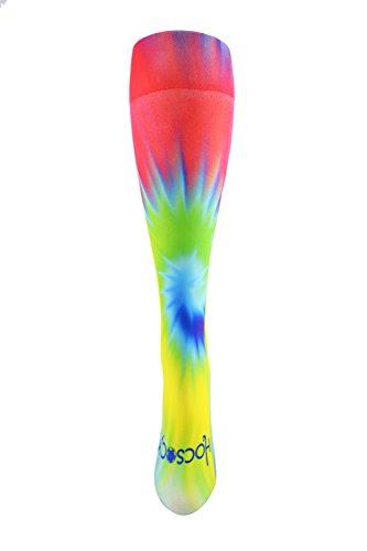 Hocsocx Psychedelic Performance UNDER socks- Girl's, Women's, Women's Large (Womens)