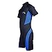 LayaTone Mens Shorty Wetsuit 3mm Neoprene Diving Suit with Back Zipper, Adults Shorty Wetsuits for Swimming Diving Snorkeling Kayaking