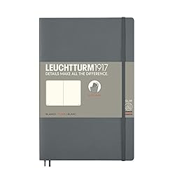 LEUCHTTURM1917 - Medium A5 Plain Hardcover Notebook