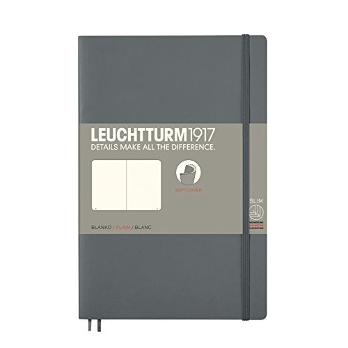 LEUCHTTURM1917 - Medium A5 Plain Hardcover Notebook