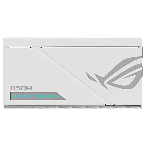 Asus Rog Loki Sfx-L 850W Platinum Power Supply (Fully Modular Power Supply, 80+ Platinum, Lambda A Certified, 120 Mm Pwm Argb Fan, Aura Sync Rgb Lighting, Atx 3.0 Compatible, Pcie 5.0 Ready, White) - View 9