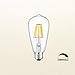 CRLight 8W 4000K LED Edison Bulb Daylight (Neutral White) 800LM Dimmable, 80W Equivalent E26 Medium Base, ST21(ST64) Vintage LED Filament Bulbs, 360 Degrees Beam Angle