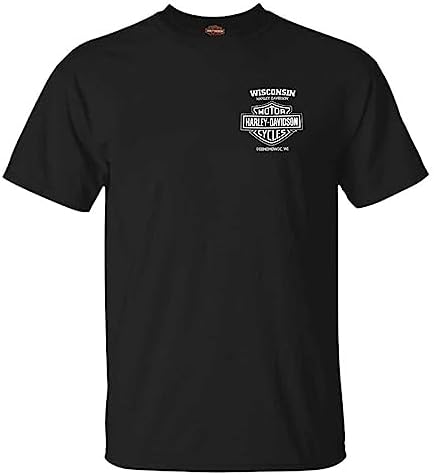 Amazon.com: Harley-Davidson Men's T-Shirt Eagle Graphic Short