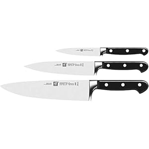 Zwilling Professional S Messenset, 3-Delig, Speciaal Roestvrij Staal, Zwart