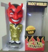 Funko El Diablo Special Gold Suit Bobblehead Exclusive