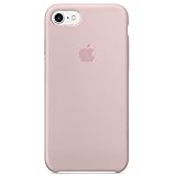 iPhone 8 Case(4.7inch), TTW Tech Soft Liquid Silicone Shock-Absorption Case with Soft Microfiber Cloth Lining Cushion for iPhone 8/7-4.7inch (Pink Sand)