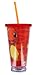 Pokemon OFFICIAL Charmander PREMIUM Light-Up Tumbler Travel Cup with LED LIGHTS,16oz (BPA-Free)