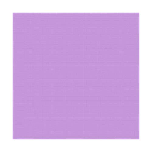 Large 100% Cotton Solid Color Blank Bandanas (22” x 22”) - Lilac Dozen Packed 22x22 - for Custom Printing, Handkerchief, Headband, Head Scarf - Double Sided Blank Color - Thumbnail 2