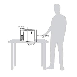 NewAir White Portable Ice Maker | First Batch In
