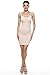 KHAYA Women Full Slip Shapewear Tube Dress Firm Slim Lace Body Shaper Nude