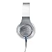 Reloop RHP-30 Professional DJ Headphones with Smartphone Control Retractable Closed, Silver (RHP-30-SILVER)