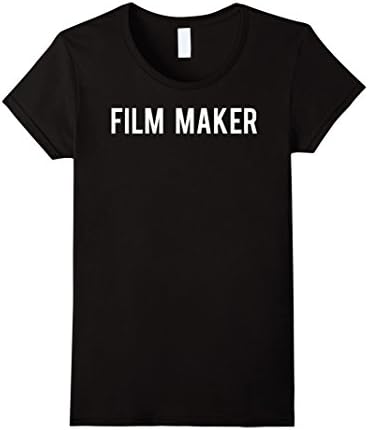 Womens Film Maker T Shirt - Cool new funny films fan cheap gift tee XL Black