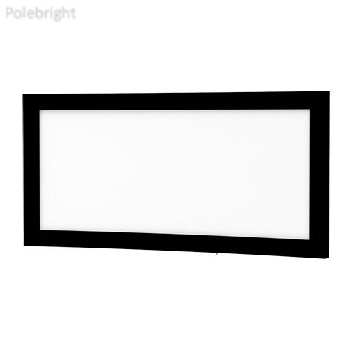 24836V Curved Multi Format Imager 45 x 108" Fixed Frame Screen (120 V) - Polebright Updated
