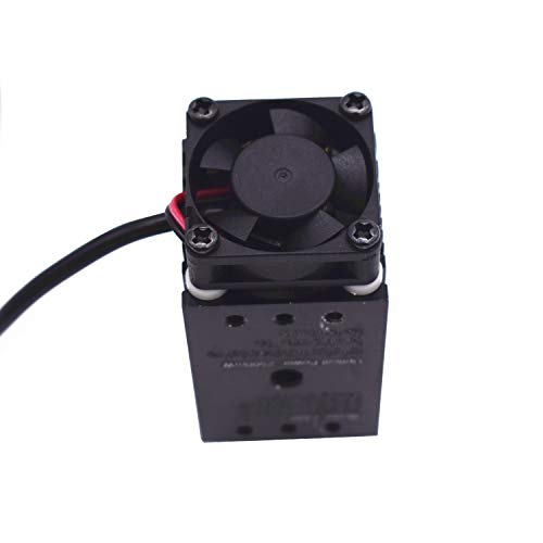 TXINLEI 2.5W 2500mW 445nm Blue Laser Module, DC 12V Focal Adjustable Laser Head with Heatsink for DIY Laser Engraver Machine