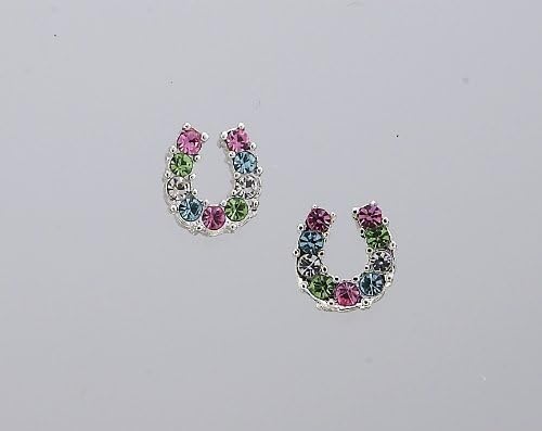 Sparkly Horsehoe Earrings