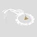 IDS White Satin Short Gloves Bridesmaid Wedding Flower Girl Bridal Floral Headdress Dress