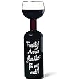 BigMouth Inc Ultimate Wine Bottle Glass, Holds Full Bottle of 750 Milliliters