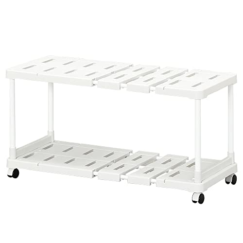 アイリスオーヤマ 押入れ 整理棚 伸縮 幅72~92×奥行37×高さ44.9cm グレー SOR-370W商品画像