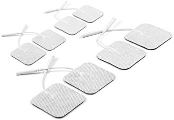 8 x TENS Electrodes Replacement Pads (2 packs of 4), Back, Shoulder, Hip, Leg, Pain, (50x50mm), Body Clock TENS, Classic, 1st Choice, Medfit1, Medfit3, TPN 200, Boots, Lloyds, Neurotrac, fits most machines