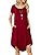 Round Hem Red