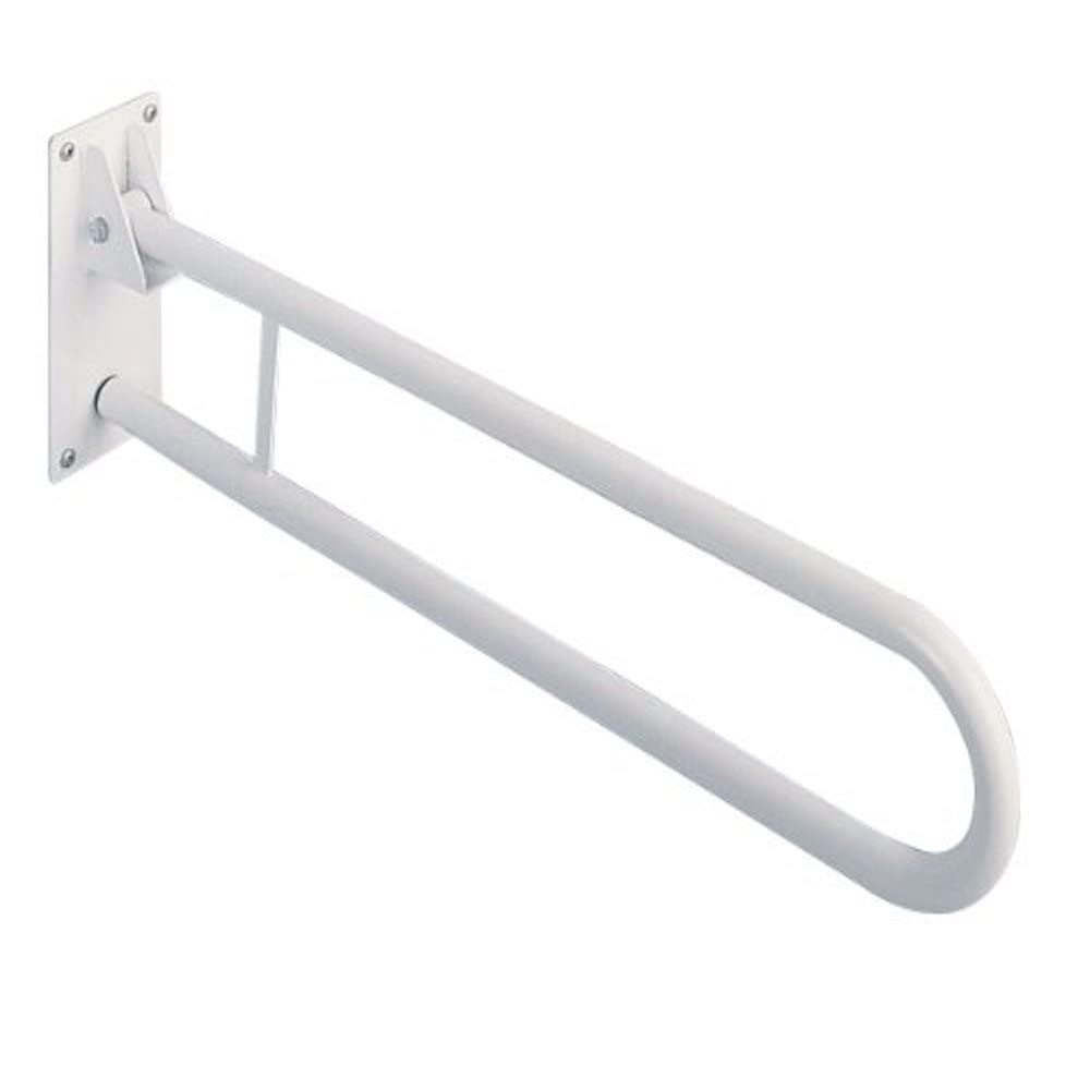 HOMECRAFT Fold Away Grab Rail – 75cm Wall Mounted Support Rail for Bathroom Safety, Folding Handrail for Elderly, Injured & Disabled, Toilet Aid for Stability & Confidence — image 1