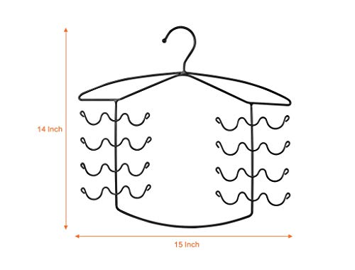 6 Pack Bronze Women's Bra Sport Tank Camisole Top Swim Suit Strap Dress Hanger Closet Organizer (6 Pack)