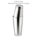 Barfame Cocktail Shaker Set Stainless Steel Bartender Kit: 18oz & 28oz Boston Shaker, Double Jigger, 8''Muddler, 2 Liquor Pourers, 12