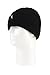 Heat Holders - Mens Fleece Lined Thermal Turn Over Cuff Winter Hat One Size (One Size, Black)