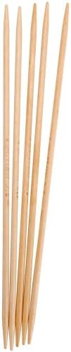 Brittany Double Point 7.5 inch (19cm) Knitting Needles (Set of 5) Size US 15 (10.0 mm) 4356