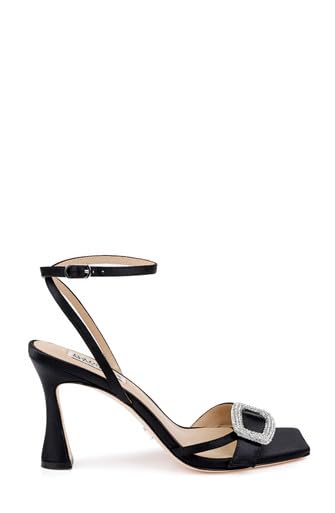 BADGLEY MISCHKA’S JUDITH HEELED SANDAL, CLAY, 10.0