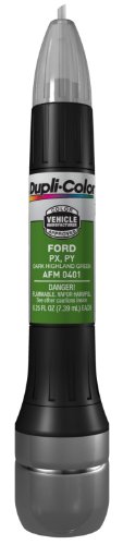 Dupli-Color AFM0401 Dark Highland Green Ford Exact-Match Scratch Fix All-in-1 Touch-Up Paint - 0.5 oz.