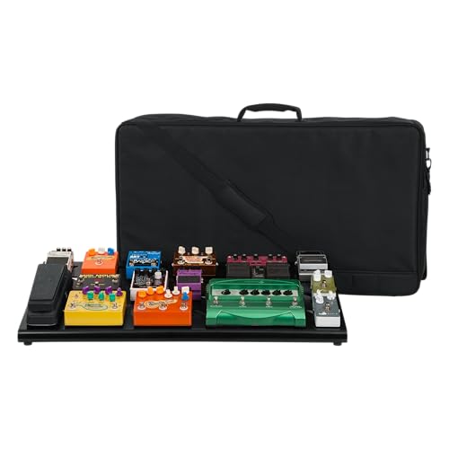 Gator Extra großes Pedalboard mit Tasche, 81,3 x 43,2 cm, Schwarz