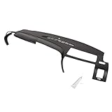 ECOTRIC Molded Dash Board Cover Cap for 2007 2008 2009 2010 2011 2012 2013 Silverado LS/LT Sierra SL/SLE Black