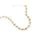 DZT1968 Women Pendant Vintage Alloy Necklace Choker Chains Charm (Gold)