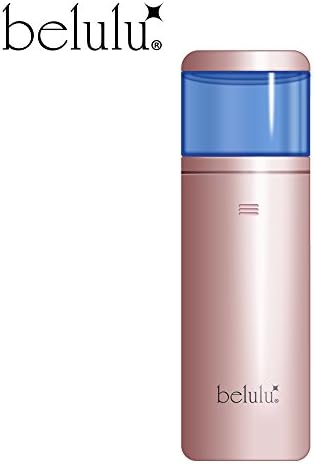 Japan belulu MoisMist Nano Handy Mist Spray Facial Mister USB Rechargeable Mini Beauty Instrument (Pink Gold)