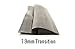IncStores Rubber Transition Floor Ramps Ideal for Rubber Tiles, Mats Or Rolls 12' Long Strip (7-9mm Ramp)