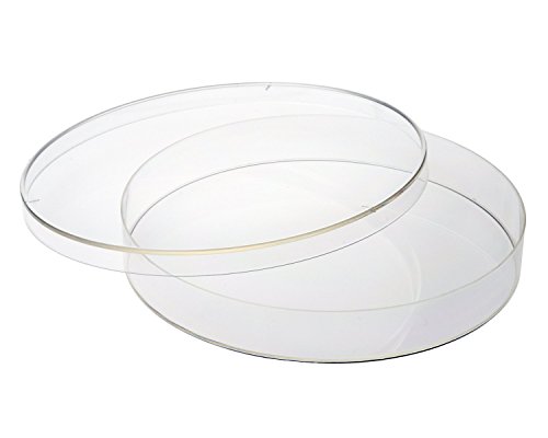 Celltreat 229650 Tissue Culture Treated Dish, Sterile, 25-28mL Working Volume, 150mm D x 20mm H (Case of 60)