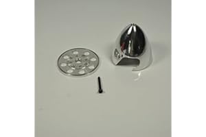 GENERIC RC Spinner 3.5inch/ 75.8mm Compatible with DLE30 Aluminum Alloy 2-Blade Fairing Spinner Compatible DLE Gas Engine