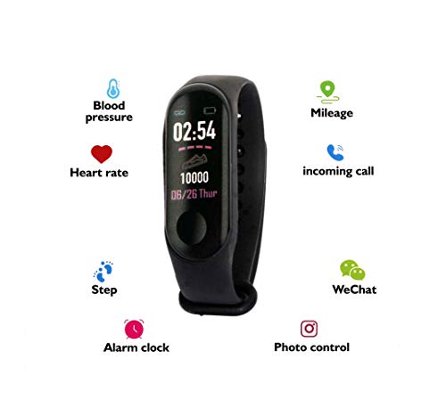 m3 intelligence bluetooth health wrist smart band watch
