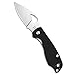 Spyderco Byrd Crow 2 Folding Knife - Black G-10 Handle with PlainEdge, Full-Flat Grind, CTS BD1 Steel Blade and LinerLock - BY09GP2