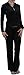 ToBeInStyle Women's Regular Drawstring Pants w/ Hoodie Sweatshirt New Velour Set