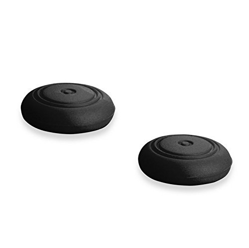 Analog Controller Gamepad Thumb Stick Grips Thumbsticks Joystick Cap Cover for Switch NS Controller (Black)