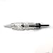Tiikii Permanent Makeup Needles 3RL Sterilized Disposable Eyebrow Cartridge Tattoo Needle for Nouveau Rotary Machine Gun 10PCS