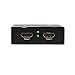 gofanco 4K HDMI Splitter 1x2 Port HDMI to HDMI Signal Distributor with 4 EDID Modes, Supports up to Ultra HD 4K @30Hz,3D, HDCP, 10.2 Gbps, 1 in 2 Out, 1 to 2 (Splitter2P)